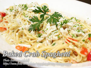 Baked Crab Spaghetti | Panlasang Pinoy Meaty Recipes