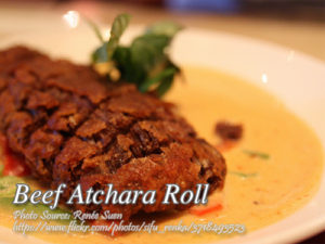 Beef Atchara Roll