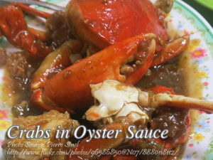 crabs oyster