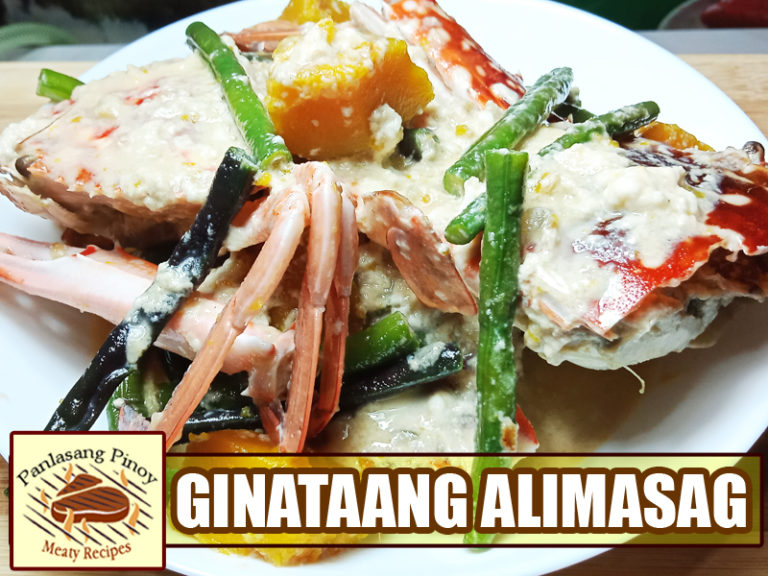 Ginataang Alimasag (sa Kalabasa at Sitaw) | Panlasang Pinoy Meaty Recipes