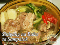 Sinigang na Baka sa Sampalok Recipe | Panlasang Pinoy Meaty Recipes